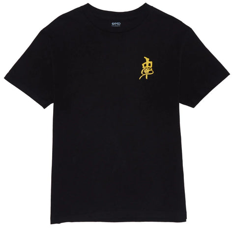 Red Dragon x Caballero 'Chest Logo' Tee - Black/Yellow