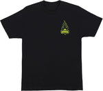 Creature 'Flame Logo' Tee - Black