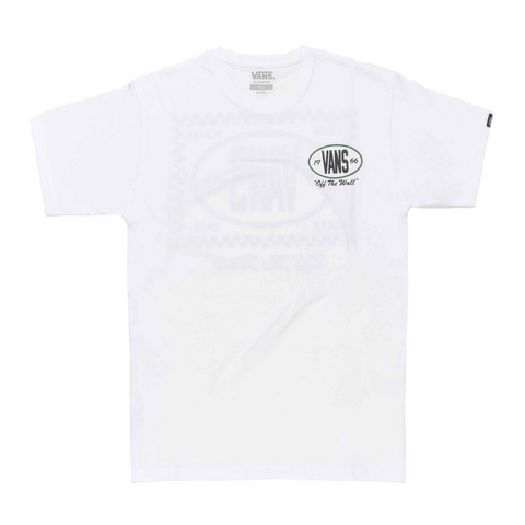 Vans 'Team Player Checkerboard' Tee - White