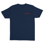 Independent 'Buzzsaw' Tee - Navy