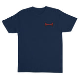 Independent 'Buzzsaw' Tee - Navy