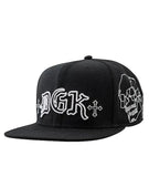 DGK 'Vault' Snapback Cap - Black