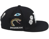 Primitive 'Signs' Snapback Cap - Black