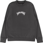 Welcome 'Barb Pigment-Dyed Crew' Sweatshirt - Raven