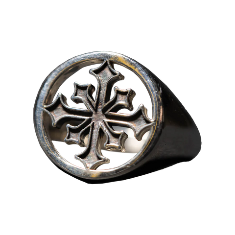 Disorder Skateboards 'Cut Out' Ring - Silver
