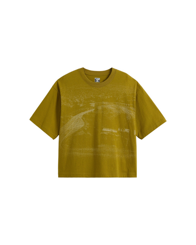 Vans x Atiba 'Skate Hillz Bomb' Tee - Burnt Gold