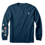 Primitive 'Contact' L/S Tee - Harbor Blue