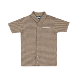 Frosted 'Angels' Button Up Shirt - Checkered