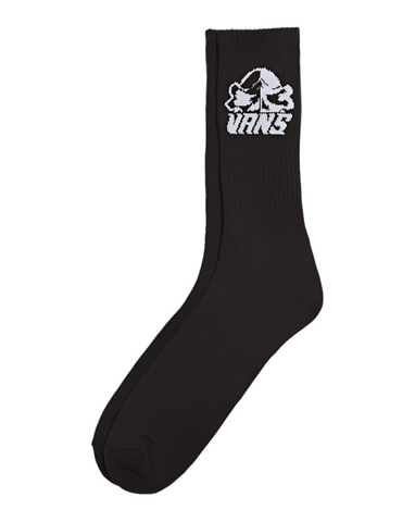 Vans 'Half Crew Skull' Socks - Black (Kids)