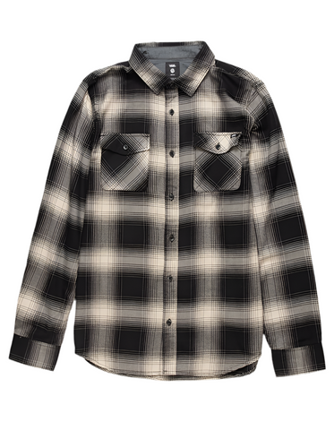 Vans 'Men Monterey II' Shirts - Black Plaid