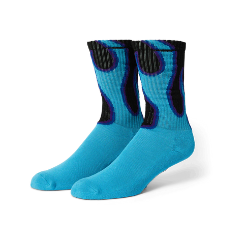HUF 'Exhaust' Crew Socks - Black