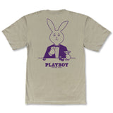 Color Bars X Playboy 'High Roller' Tee - Khaki