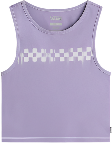 Vans 'Checkerboard Wash Fit' Tank Top - Lilac