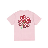 Jacker 'Red Clover' Tee - Pink