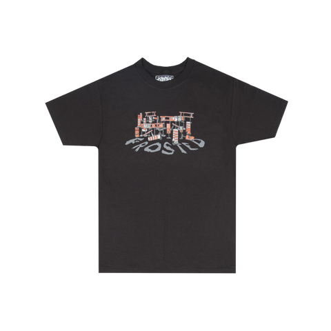 Frosted 'MTL Graphic' Tee - Black
