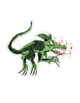 Baker x Neckface 'Toxic Rat' Sticker - Green