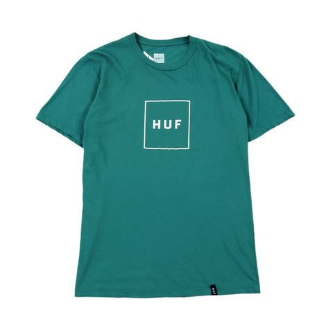 HUF 'Box Logo' Tee - Deep Jungle