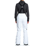 DC Shoes 'Collective' BIB Overall - White (Women’s)