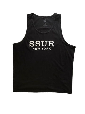 SSUR 'New York' Tank Top - Black