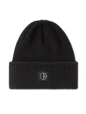 Polar Skate Co. 'Double Fold' Merino Beanie - Black