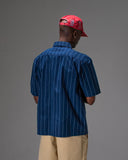 Jacker 'Pals Font' Button-Up Shirt - Navy