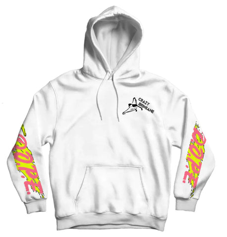 D.O.P.E 'Crazy Brinsane' Hoodie - White