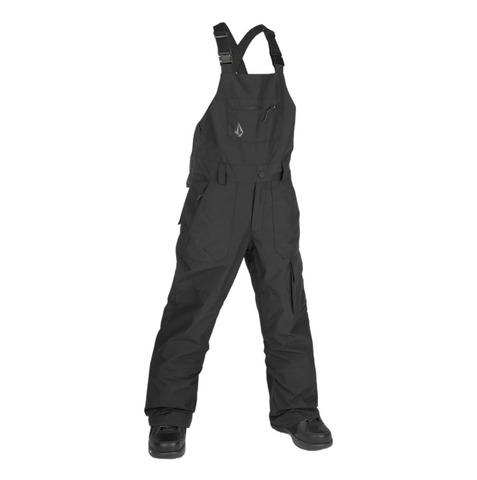 Volcom 'Barkley' Insulated BIB Overall - Black (KIDS)