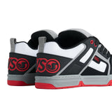 DVS 'Comanche' Shoes - Black/White/Charcoal Nubuck