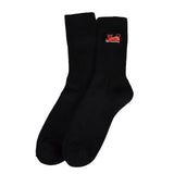 Toy Machine 'Devil Cat' Crew Socks - Black