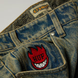 HUF x Spitfire 'Cromer' Baggy Pants - Warm Wash