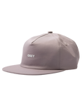 Obey 'Bold Tech' 5-Panel Strapback Cap - Lilac Chalk
