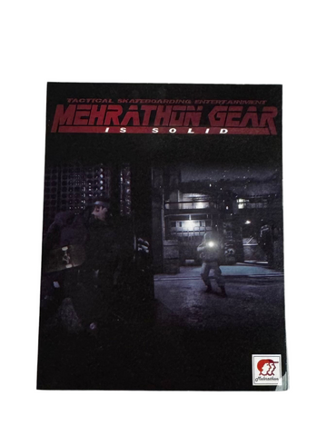 Mehrathon 'Metal Gear Solid' Sticker - Red