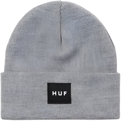 HUF 'Essentials Box Logo' Beanie - Grey