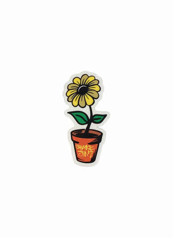 Shake Junt 'Sunflower' Sticker - Multi
