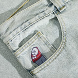 Polar Skate Co. 'OG Logo Big Boy' Baggy Jeans - Light Blue