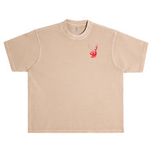 Color Bars X Playboy 'Flames 2.0 Boxy Fit' Tee - Burro