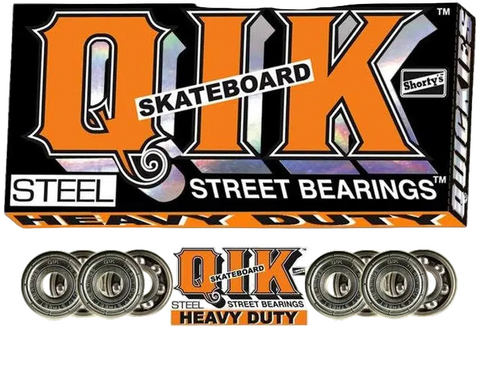 Shorty’s 'Qik' Street Bearings - Grey