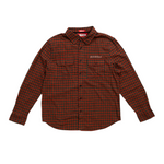 Baker 'Flames' L/S Button-Up Shirt - Plaid