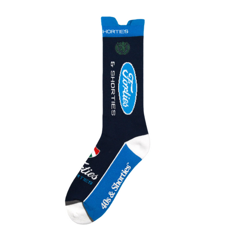 40’s & Shorties 'League' Socks - Blue