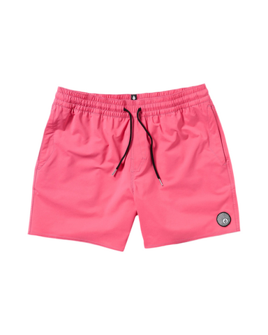Volcom 'Lido Solid Trunk 16' Swimshorts - Pink