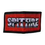 Spitfire 'Burnout Script' Bi-Fold Wallet - Red/Black