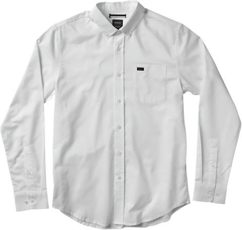 RVCA 'That'll Do' L/S Shirt - White