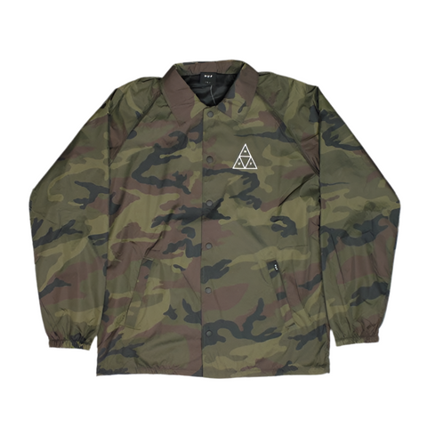 HUF 'Triple Triangle' Windbreaker Jacket - Camo