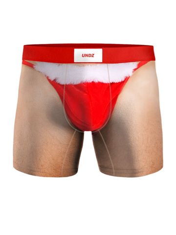 UNDZ 'Horny Claus' Boxer - Red