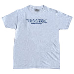 Frosted 'Infinity Blue' Tee - Ash Grey