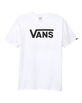 Vans 'Classic' Tee - White/Black (Kids)
