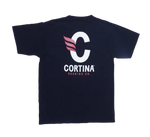 Cortina Bearing Co 'Stack Logo' Tee - Navy