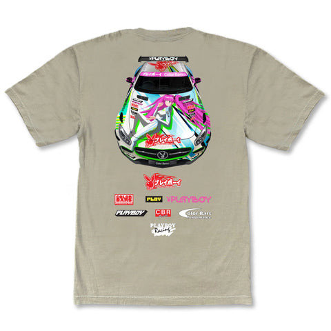 Color Bars x Playboy 'Livery' Tee - Olive