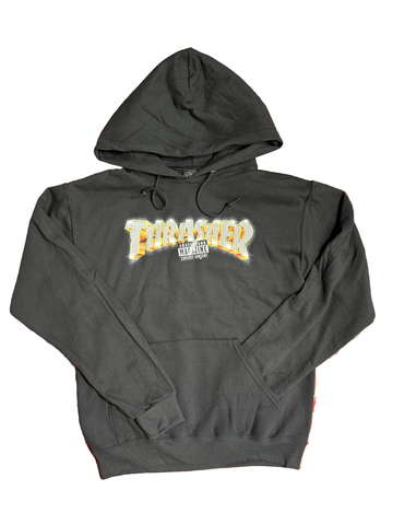 Thrasher 'Explicit' Hoodie - Black