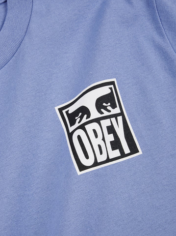 Obey 'Eyes Icon 2' Heavyweight L/S Tee - Violet